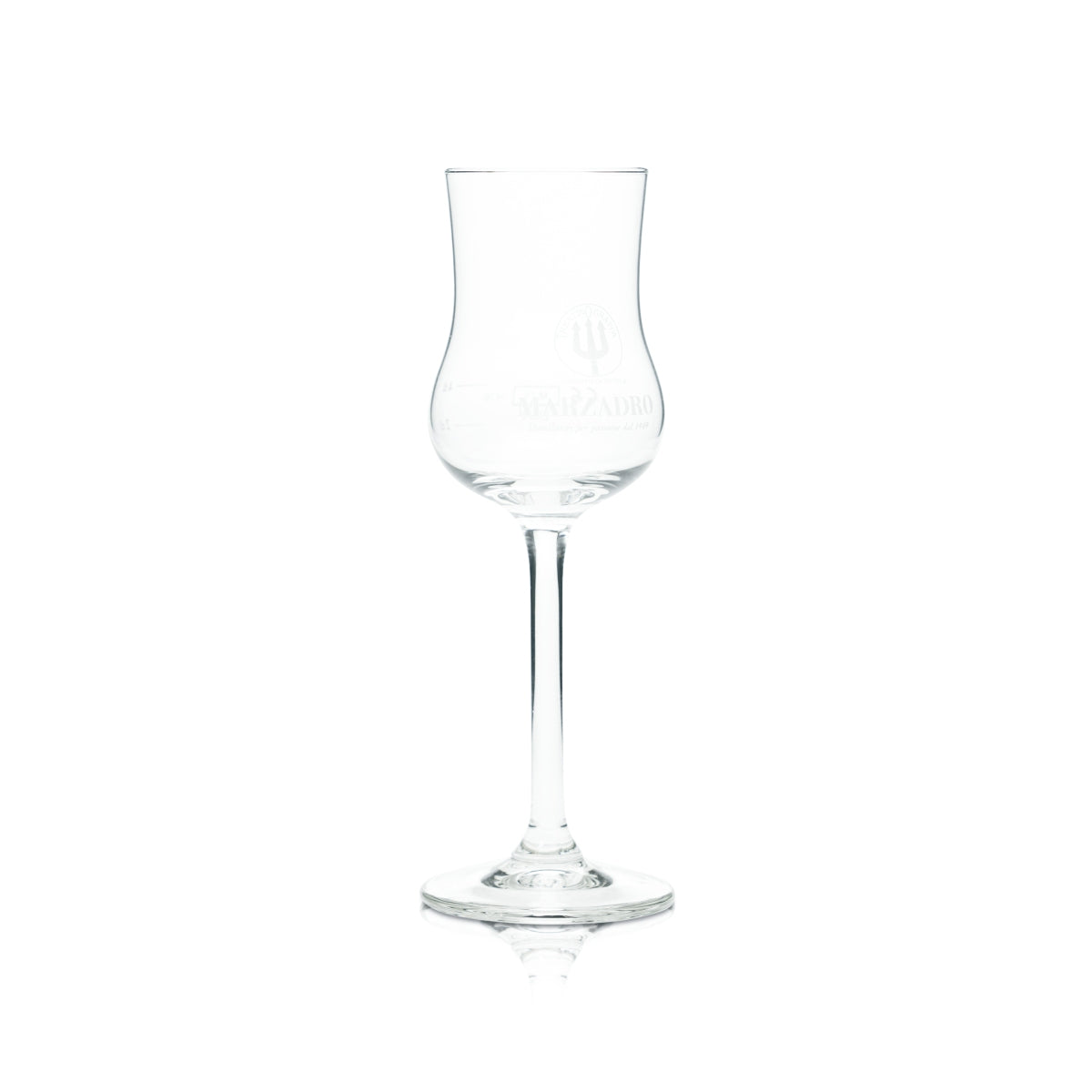 6x Marzadro Grappa Glass 4cl Nosing Style Goblet Schnapps Glasses Trentino Gastro – View 2