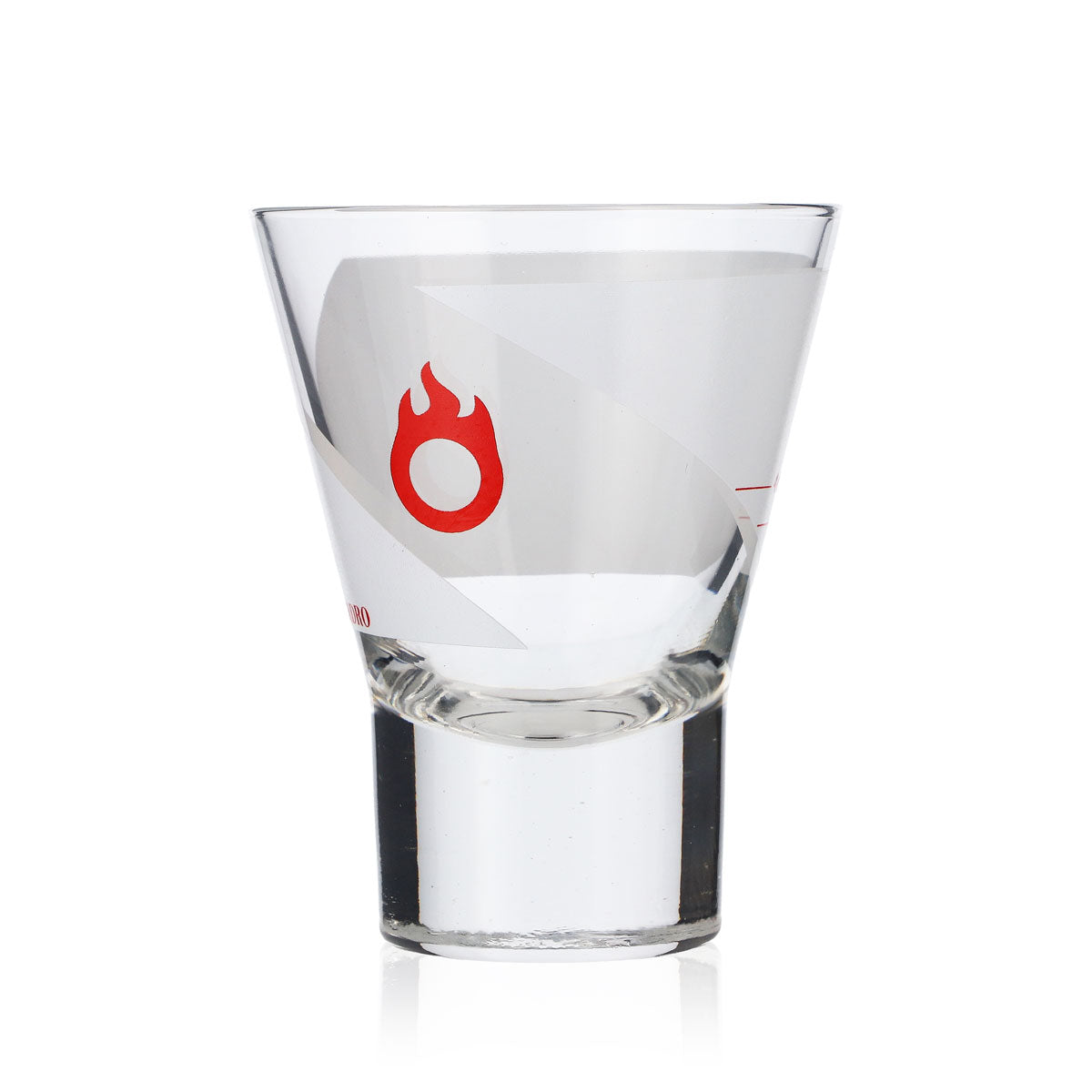 6x Marzadro Grappa Glass Tumblers/Mugs 4cl Red Logo – View 5