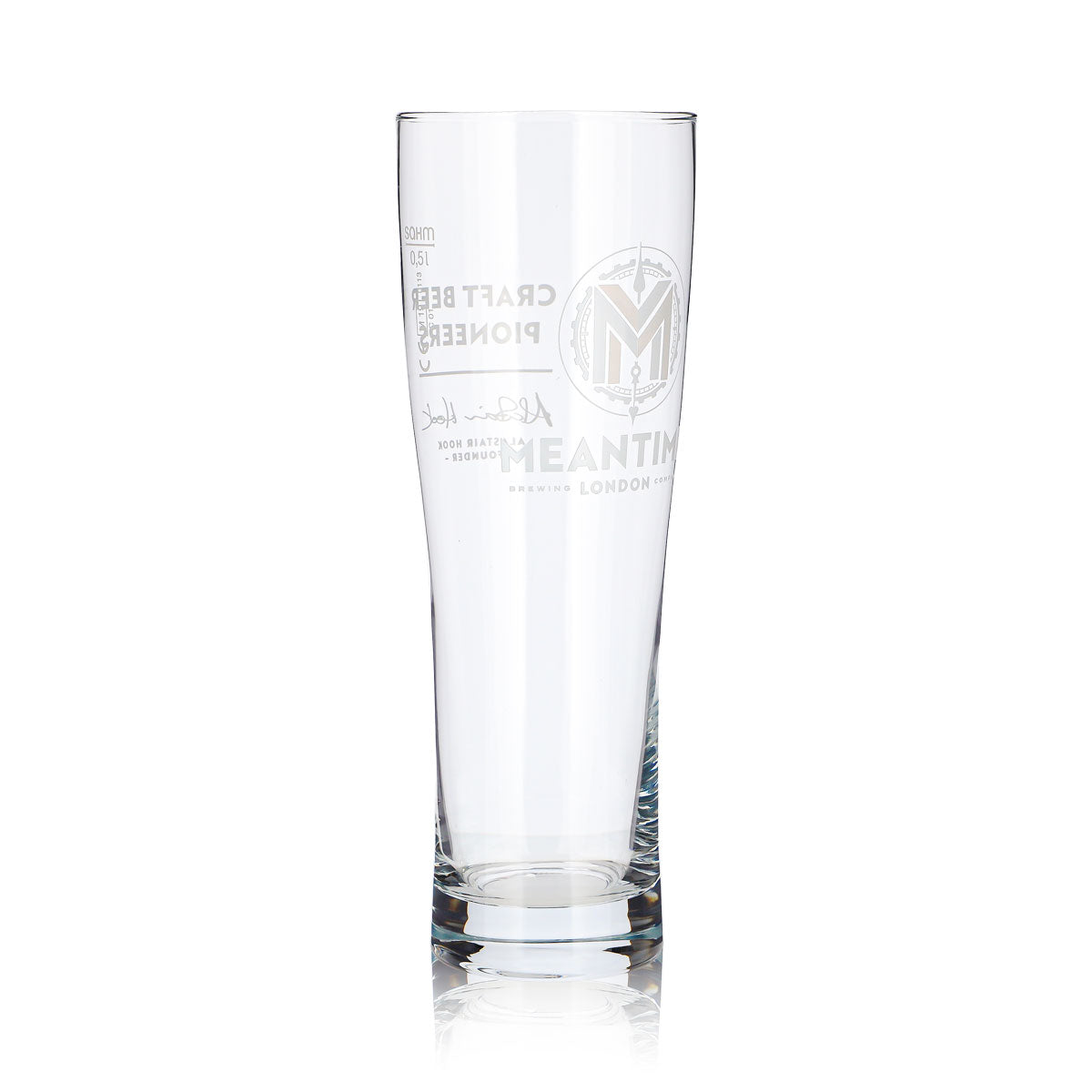 6 Meantime Beer Glasses, 0.5 L, "Craft Beer Pioneers" Sahm – View 4
