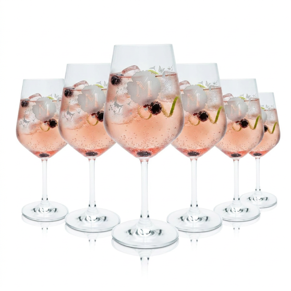 6x Miamee glass 0,52l wine glass aperitif glass Calice cocktail glasses glasses set