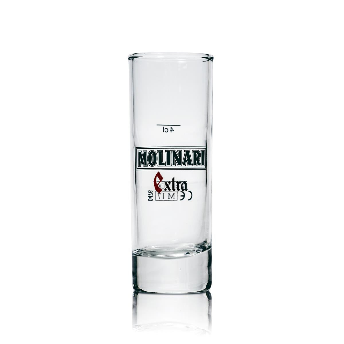 6x Molinari Extra Sambuca Shot Glasses 4cl – View 2