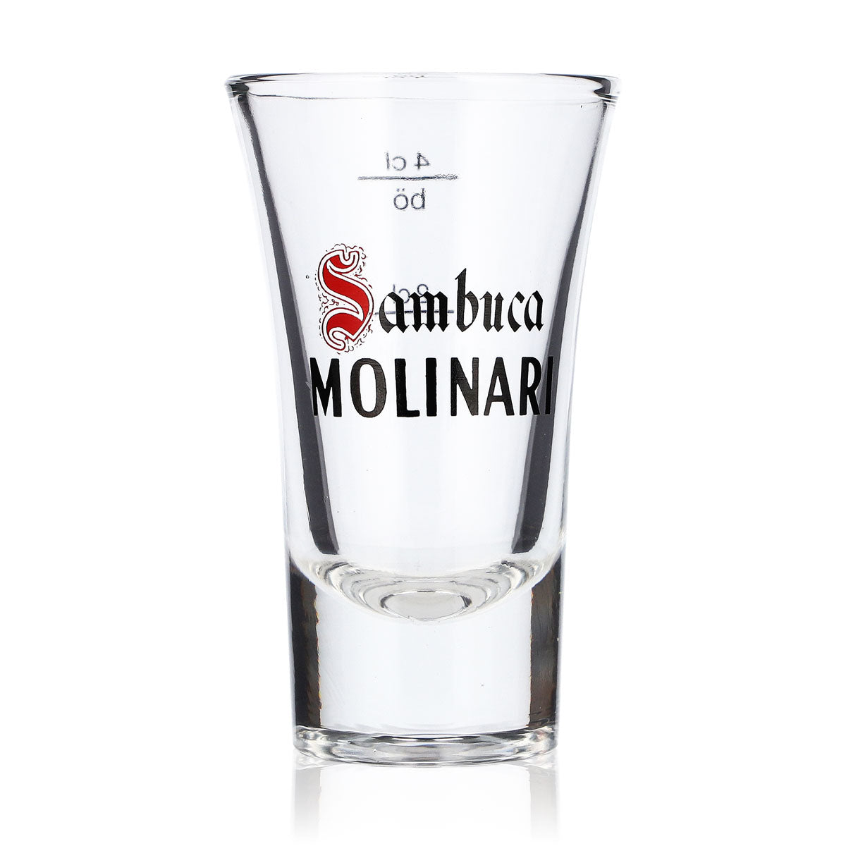 6 Molinari Sambuca Liqueur Glasses, 2 cl/4 cl Shot Glasses (Set of 6) – View 2