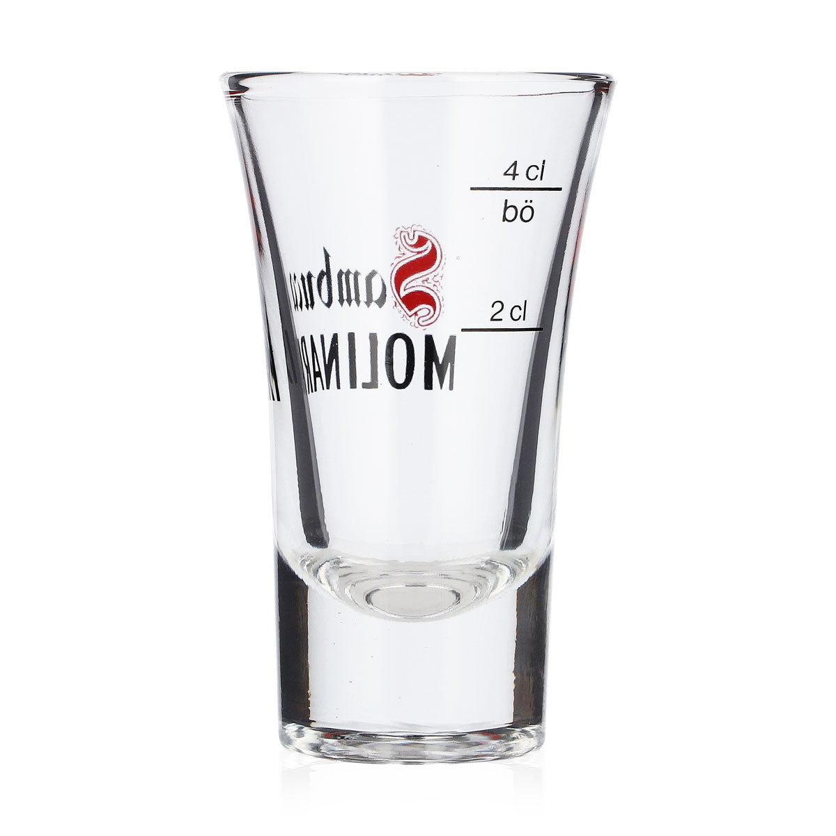 6 Molinari Sambuca Liqueur Glasses, 2 cl/4 cl Shot Glasses (Set of 6) – View 4