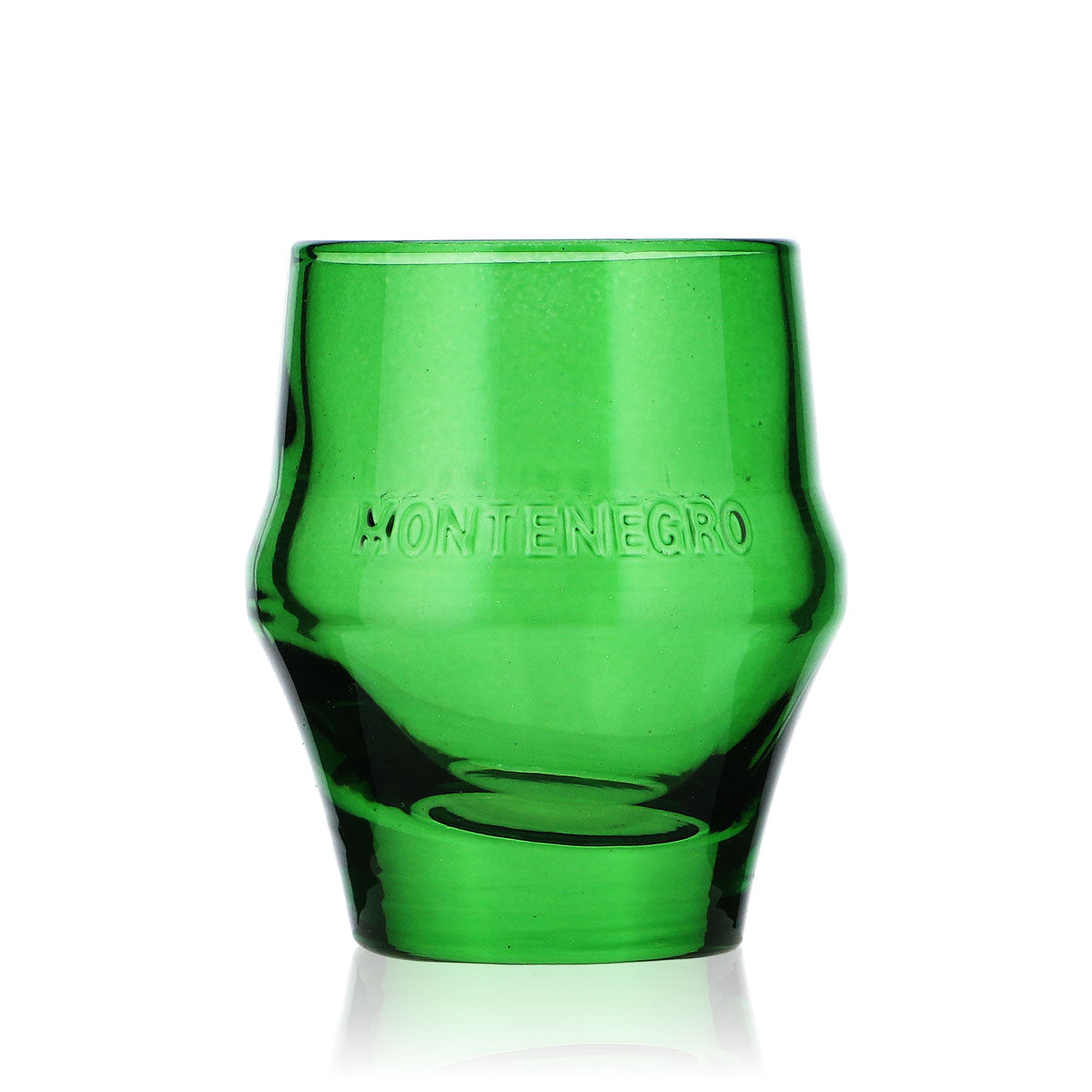6x Montenegro liqueur shot glass 2cl Stamper Short shot glass conical green – View 2