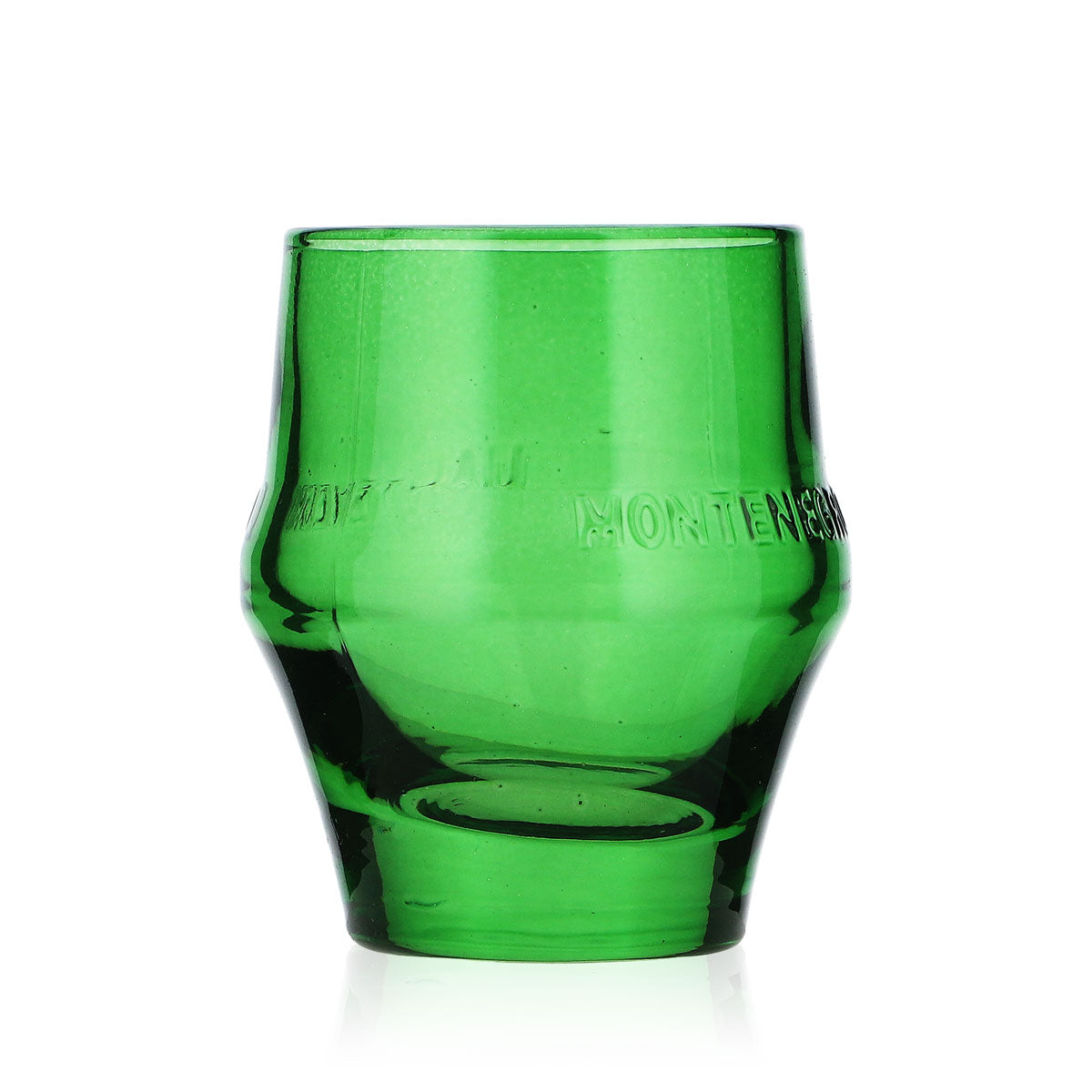 6x Montenegro liqueur shot glass 2cl Stamper Short shot glass conical green – View 3