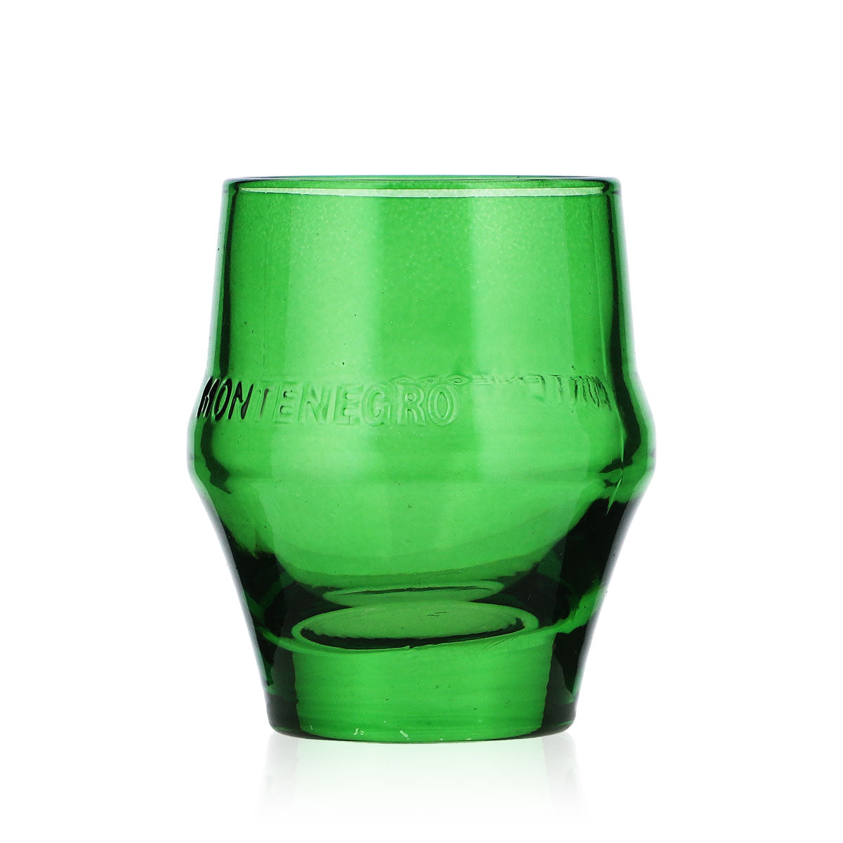 6x Montenegro liqueur shot glass 2cl Stamper Short shot glass conical green – View 4