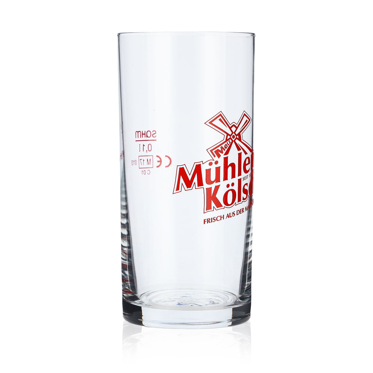 6x Mühlen Kölsch beer glass 0.1l Beer glasses Altbier glass Stange – View 3