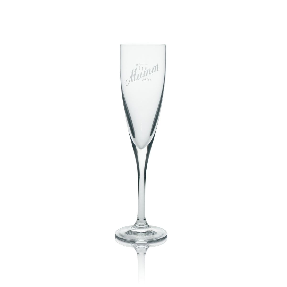 6x Mumm Sparkling Wine Glass Flute 100ml rastal – View 2