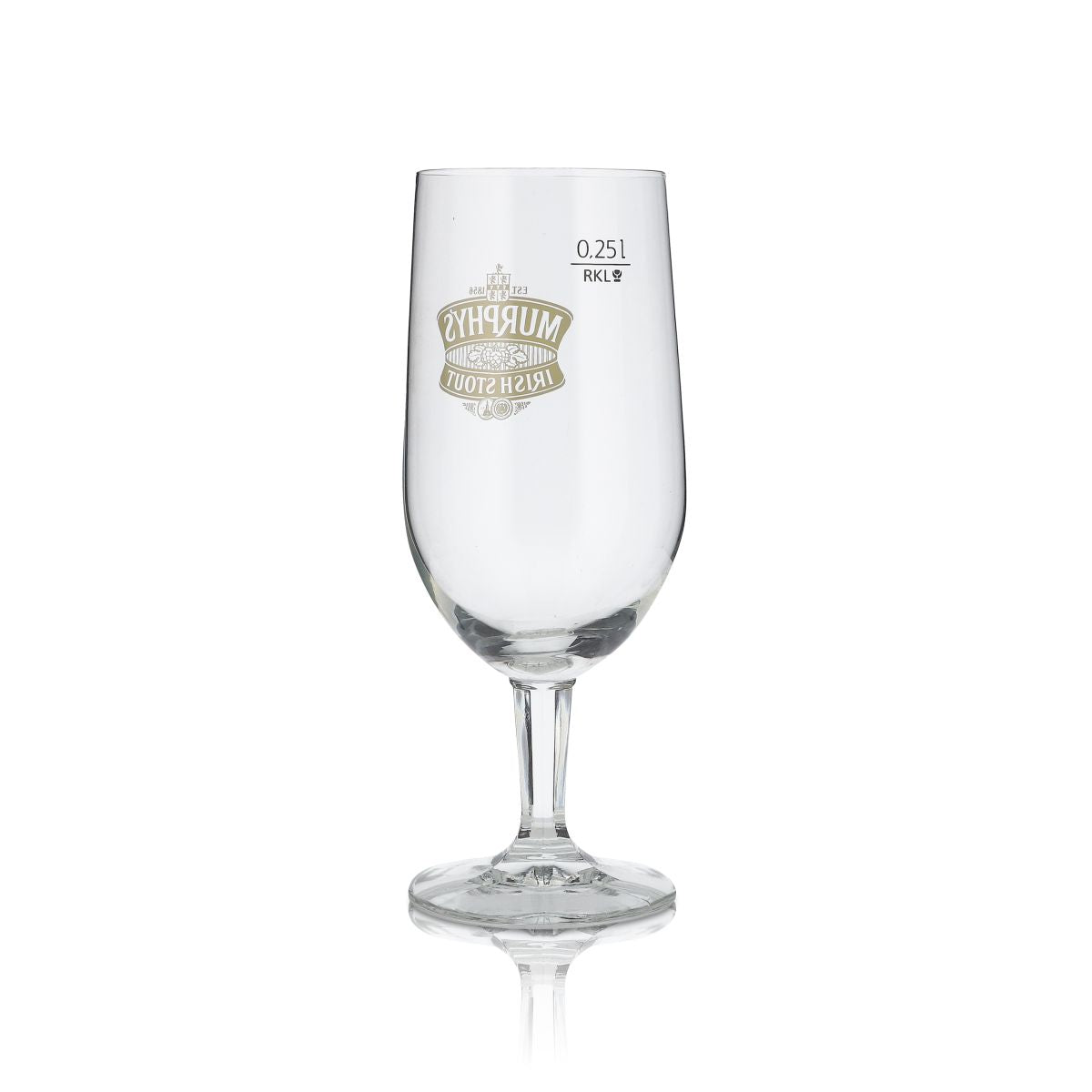 6x Murphy's beer glasses Irish yellow logo "Irish Stout" trophy glass 0.25 l – View 3