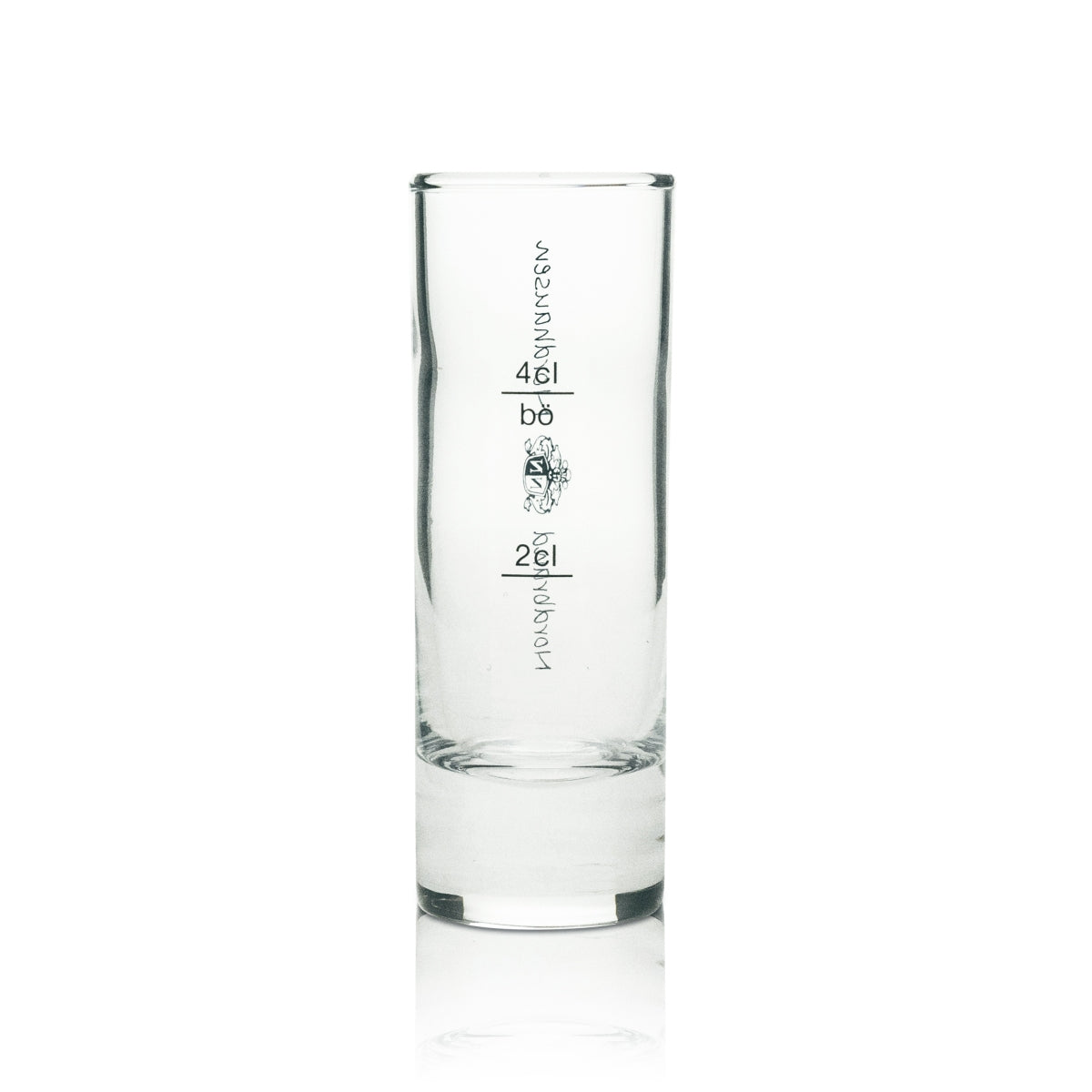 6x Nordbrand Nordhausen schnapps glass shot, long, 4cl – View 3