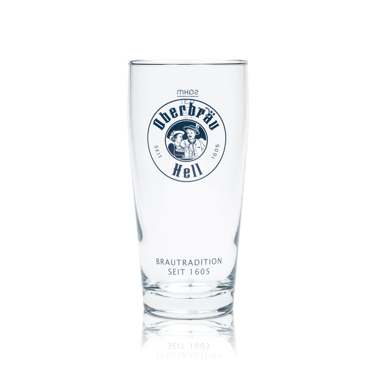 6x Oberbräu Beer Light Glass 0.3l Willibecher Sahm Glasses Tumbler Cup Tulip Bar – View 2