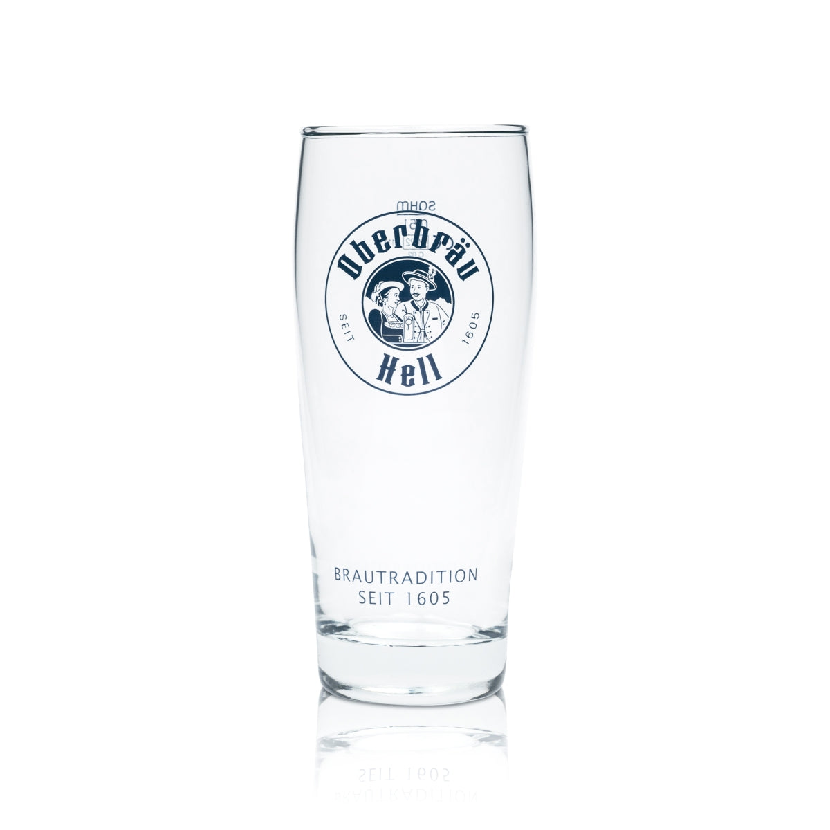 6x Oberbräu Light Beer Glass 0.5l Willi Beaker Tumbler Bar Glasses Brewery Beer – View 2
