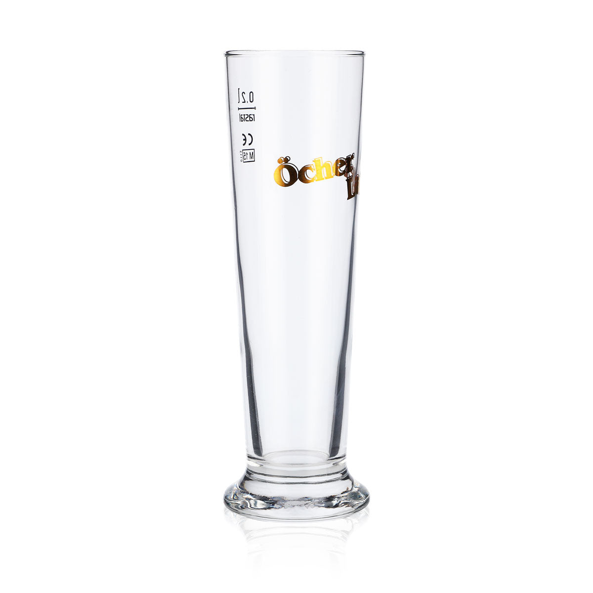 6x Öcher Lager Beer Glass Beer Glasses Glass Glasses 0.2l Mug/Beer Mug Rastal – View 3