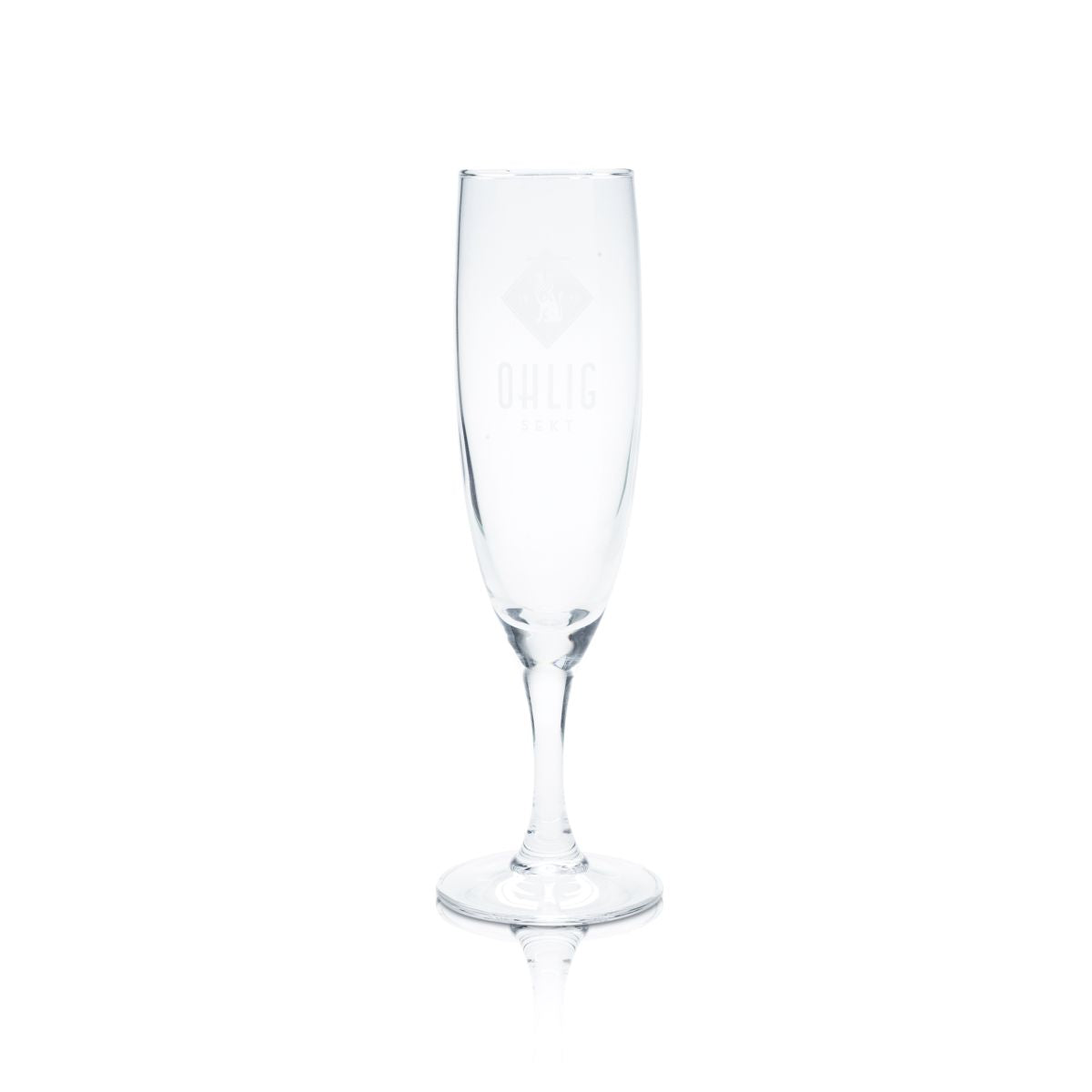 6x Ohlig champagne glass 0.1l champagne flute goblet champagne glass set oak – View 2