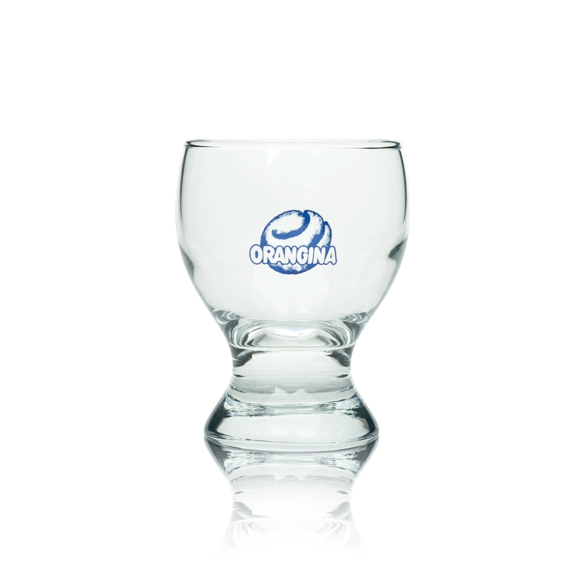 6x Orangina soft drink glass 0.2l cup Sahm Gastro collector's item glasses bar – View 2