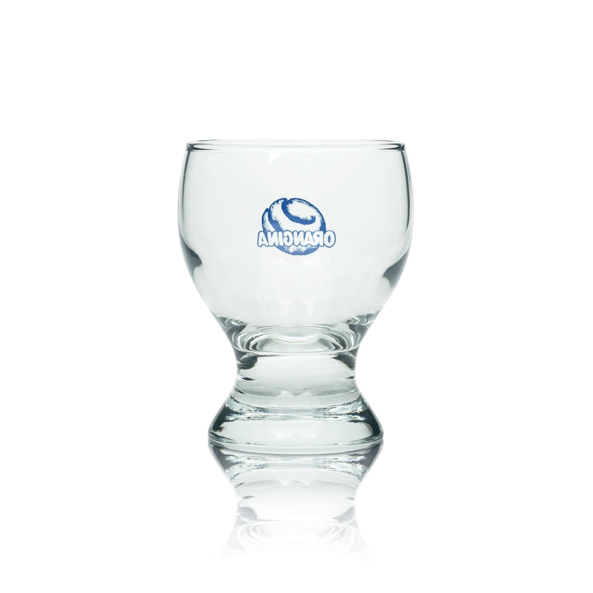 6x Orangina soft drink glass 0.2l cup Sahm Gastro collector's item glasses bar – View 3