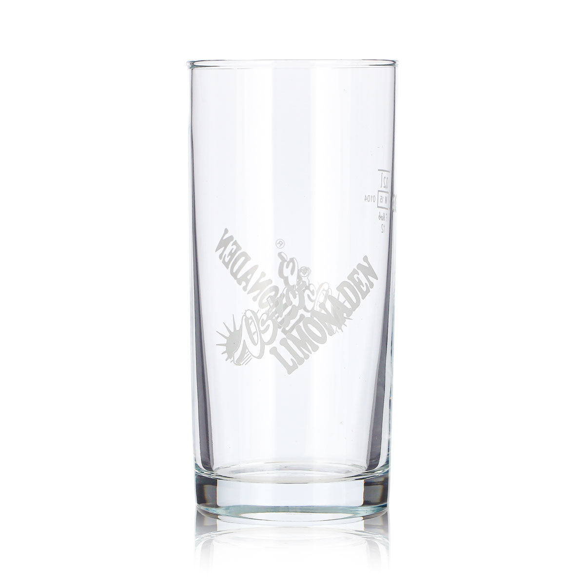 6 Osta Juice Glass Cups, 0.2 L, White Osta Logo, Osta Lemonades – View 3