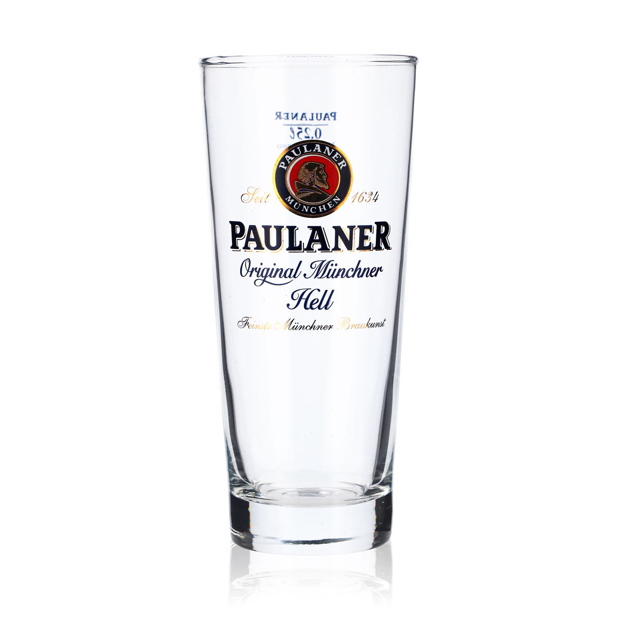 6x Paulaner beer glass 0.25l mug Beer glasses Frankonia Original Munich Hell – View 2