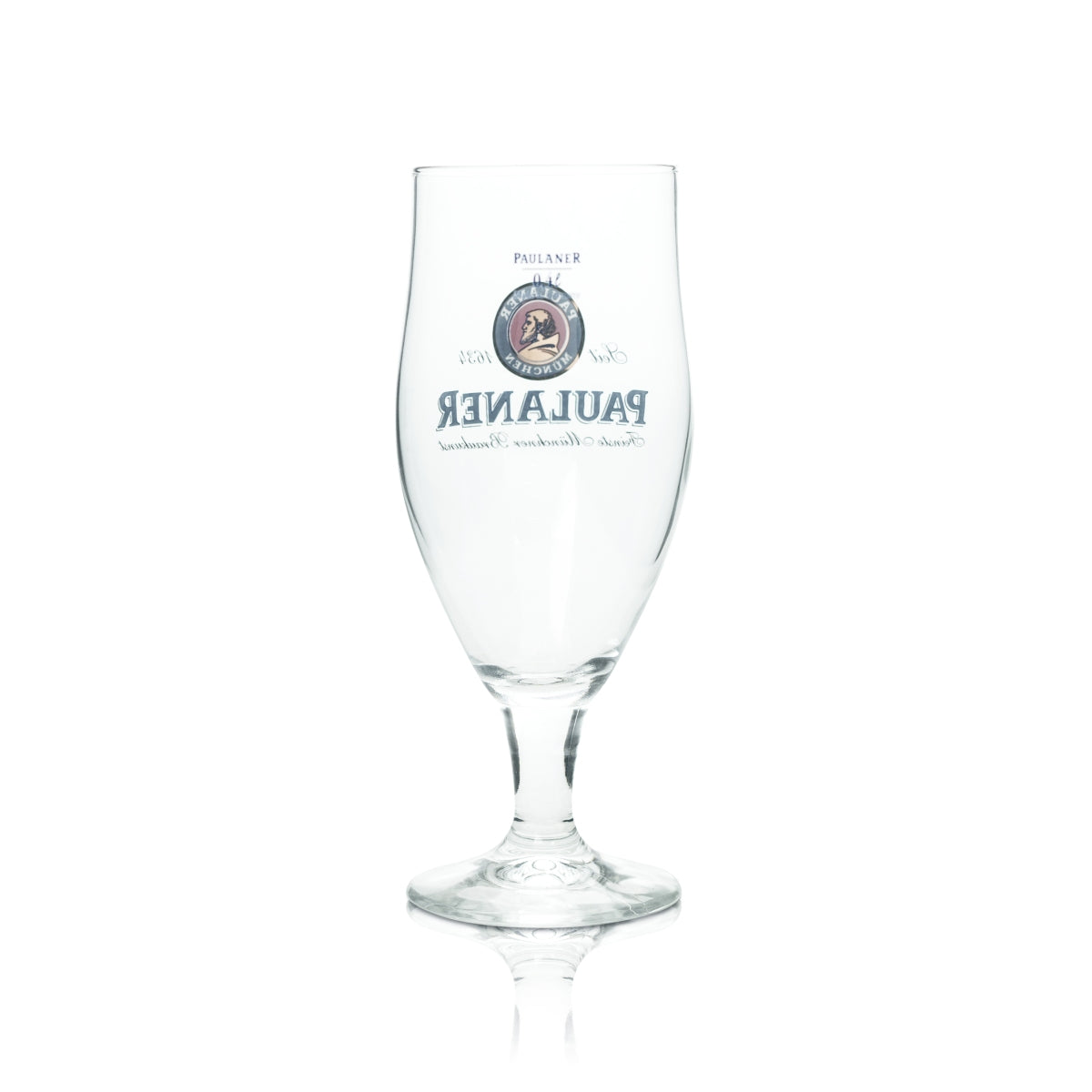 6x Paulaner Beer Glass 0.4l Goblet Aviero Ritzenhoff Pils Glasses Tulip Brewery – View 3