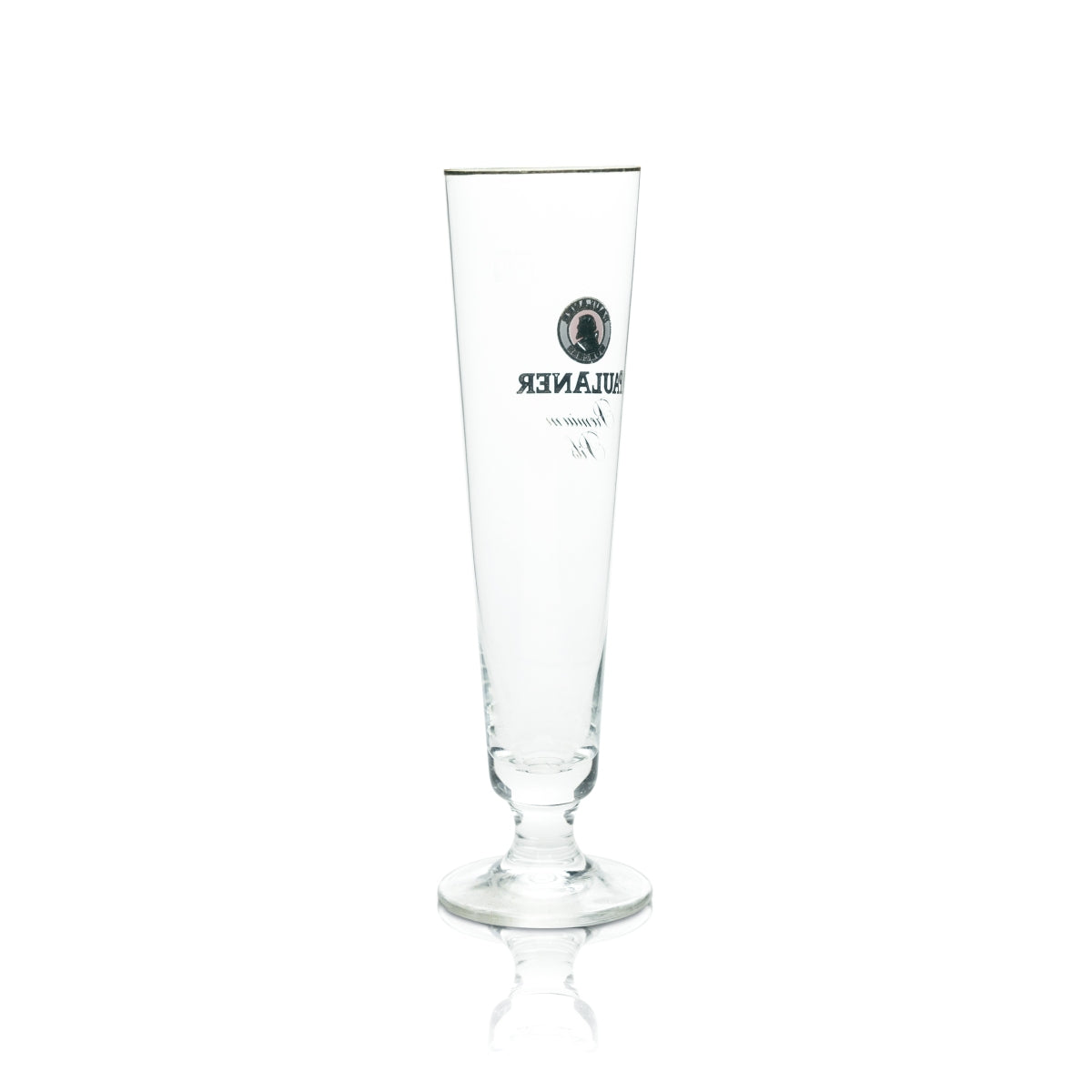 6x Paulaner Beer Glass Goblet 0.3l Gold Rim Rastal Trophy Glasses Tulip Pilsner Light – View 3