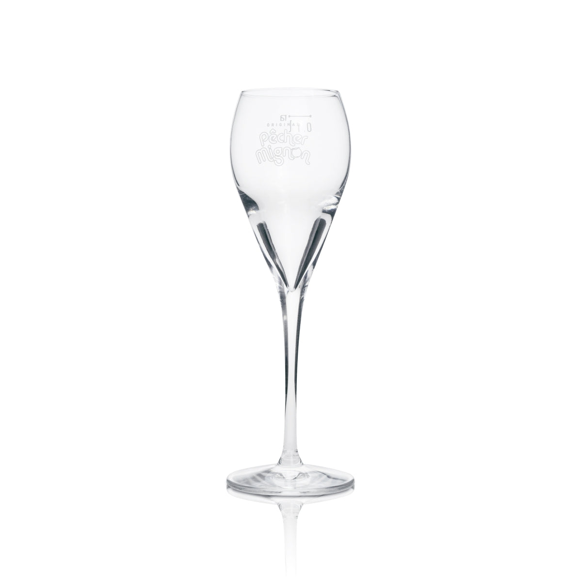 6x Pecher Mignon liqueur glass flute 0.1l Rastal – View 2