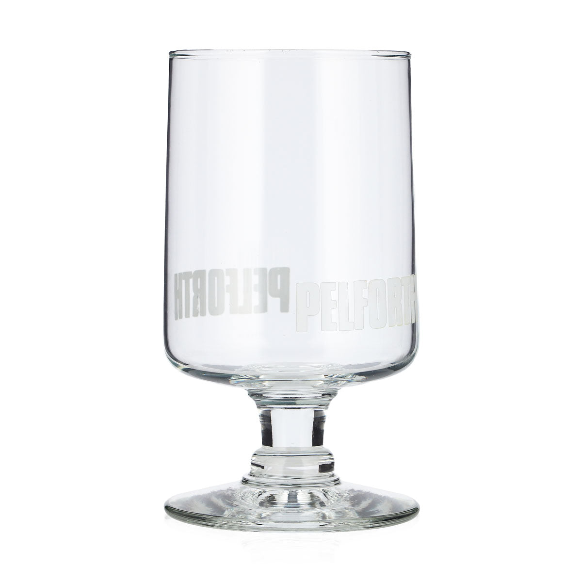 6 Pelforth Beer Glasses, 0.34 L, Goblet-Shaped, White Logo – View 3