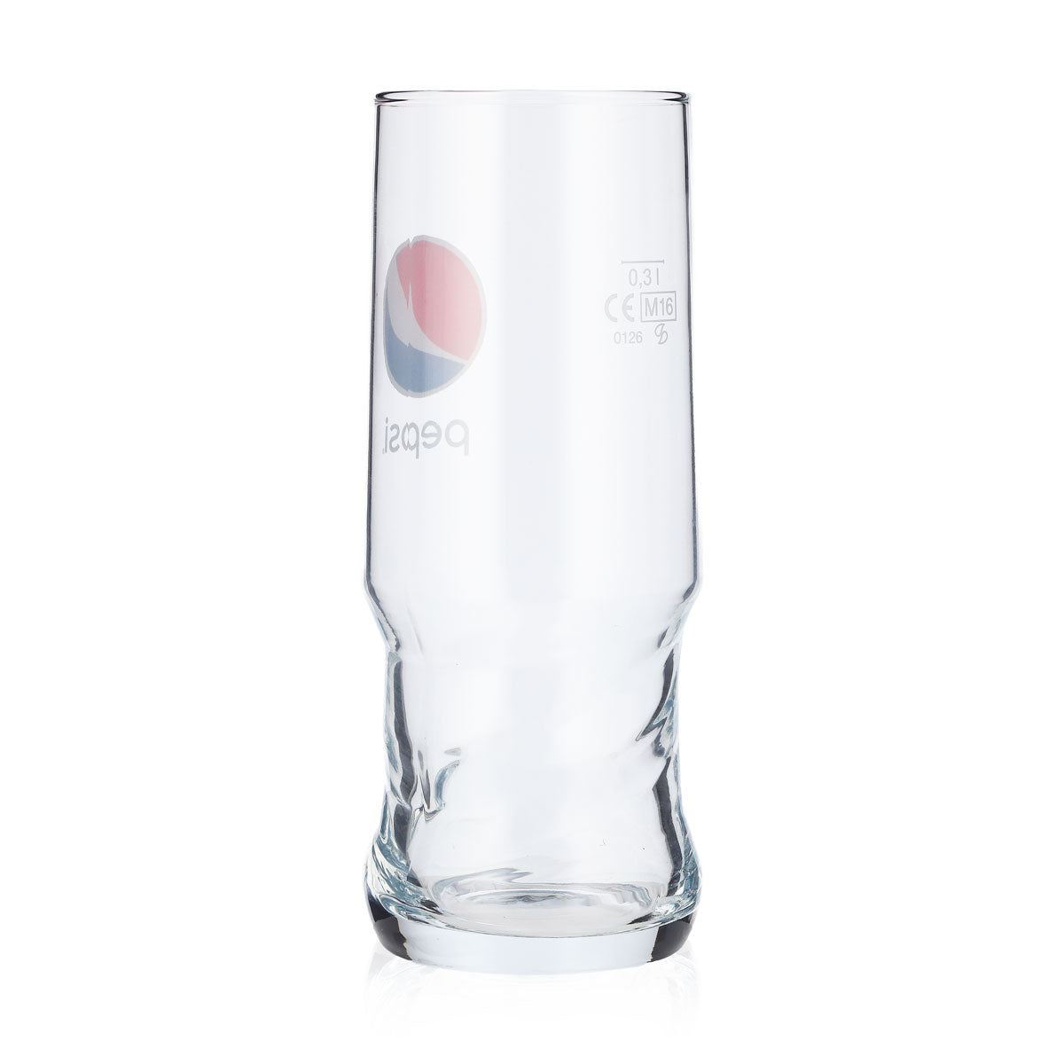 6x Pepsi Cola Exclusive Cola Glasses Mug Glass "AXL Swing Form" 0.3l – View 4