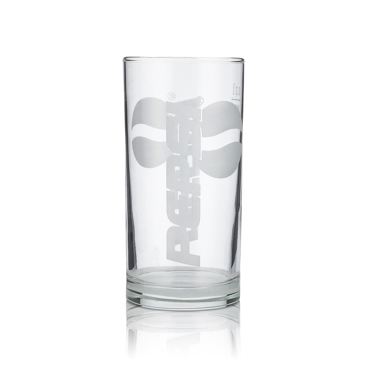 6x Pepsi Glass 0.2l Cup Drinking Glass Satin Finish Cola Soft Drink Glass Set – View 2