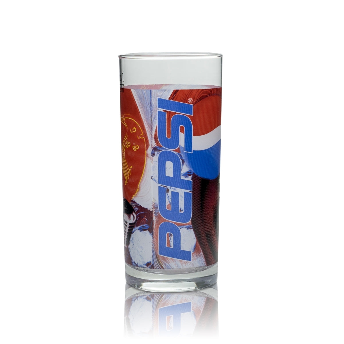 6x Pepsi Glass 0.5l Retro Mug "Music" Glasses Nostalgia Edition Collector's Cola – View 2