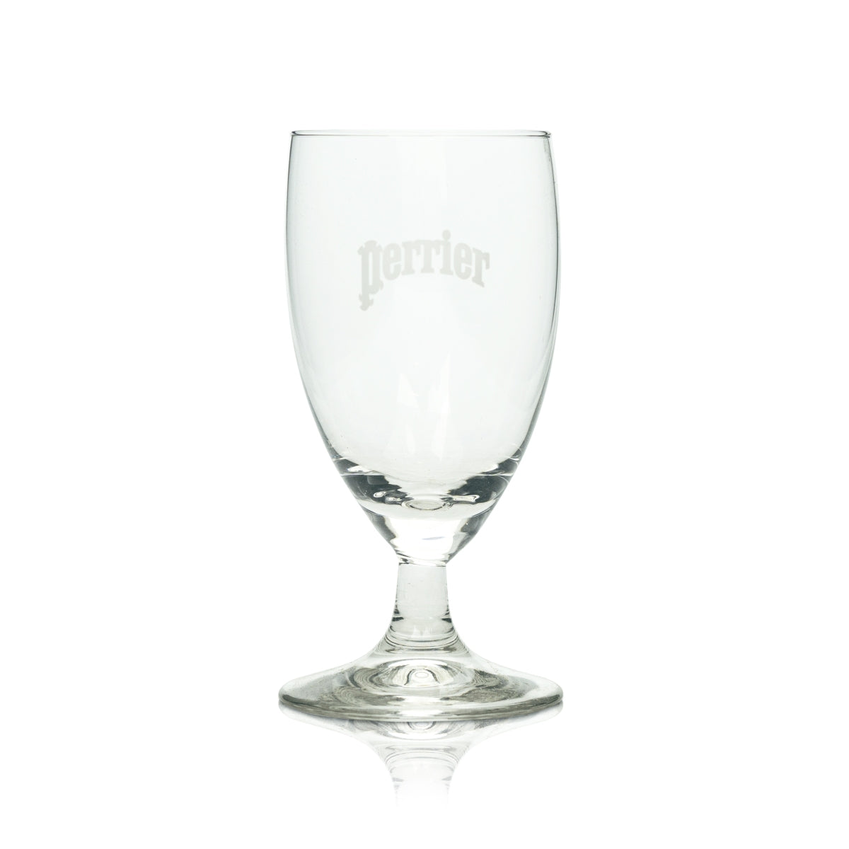 6x Perrier water glass 0.2 l cup goblet glasses drinking stem gastro cup tulip – View 2