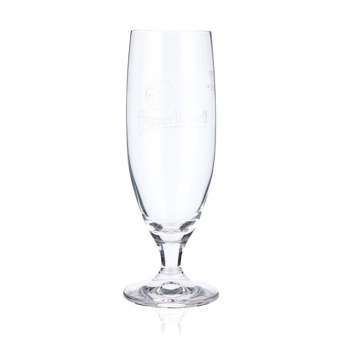 6x Pilsner Urquell beer glass 0.3l Beer glasses Goblet glass Relief in the base – View 2