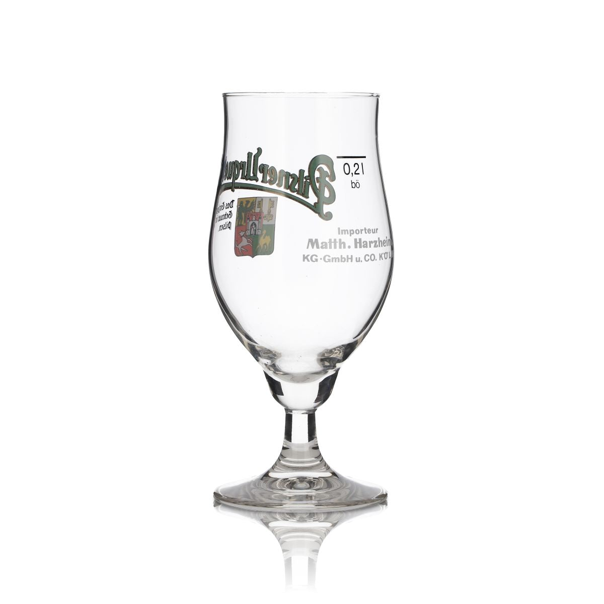 6x Pilsner Urquell Glass 0.2l Goblet Pilstulpe Original Pilsen Glass Set Brewery – View 4