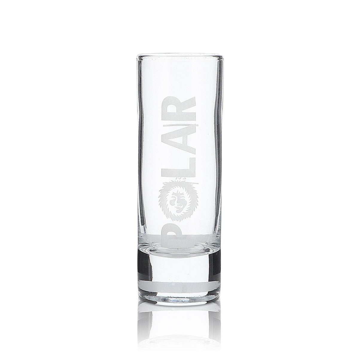 6x Polar Limes Vodka Shot Glass, Stamer, Short Glass, White Satin Finish – View 2