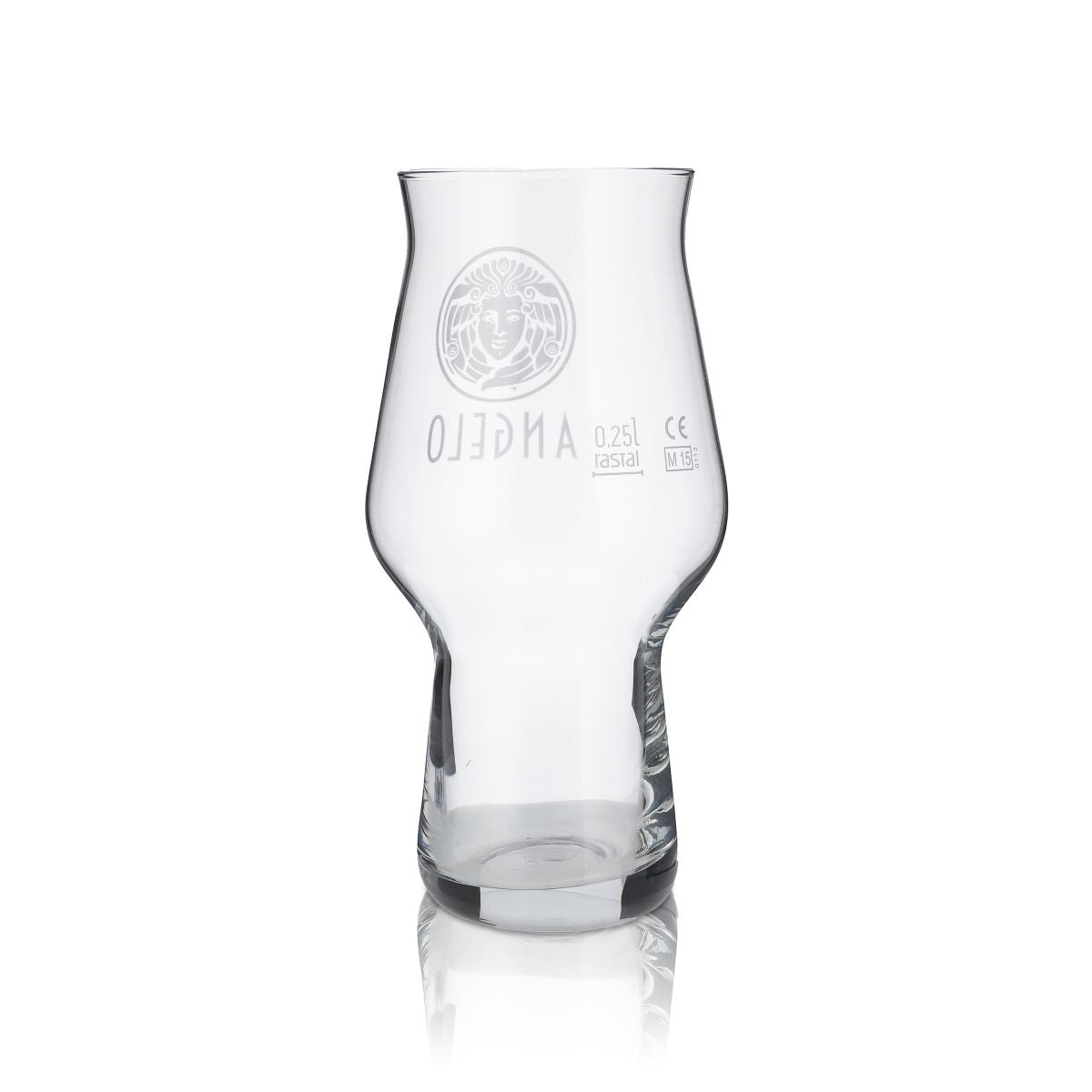 6x Poretti Angelo Glass Beer Glasses 0.25l Beer "Craft Master One White" – View 3