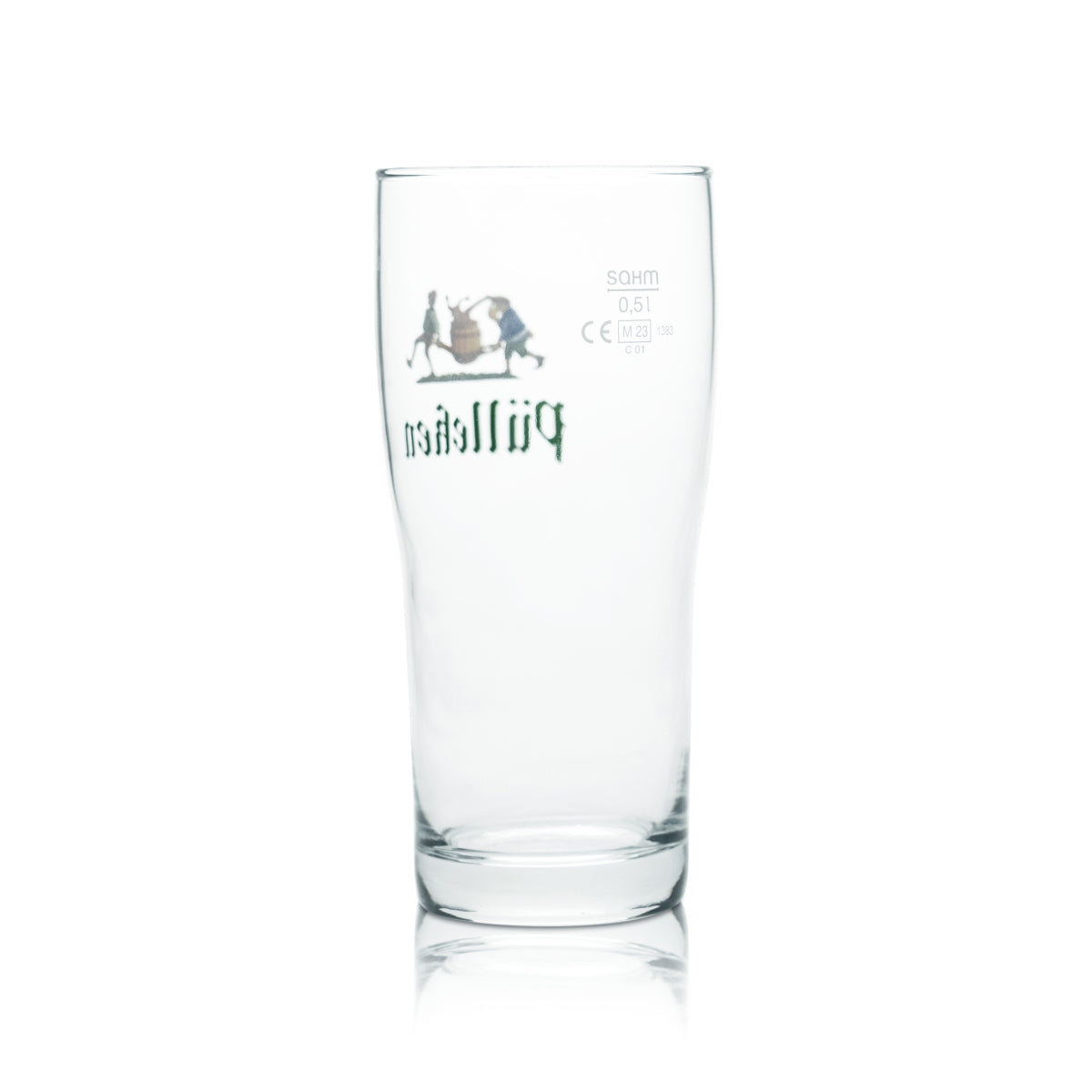 6x Pülleken Glass 0.5l Beer Glasses Mug Mug Cup Brewhouse Light Veltins – View 3