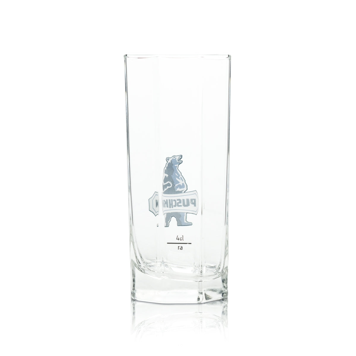 6x Pushkin Vodka Glass Long Drink Square Oak Cocktail Glasses Vodka Bar Gastro – View 3