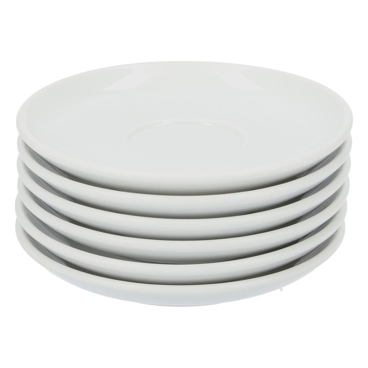 6x Quakwa Table Star Coffee Plates Saucers for Espresso Cups