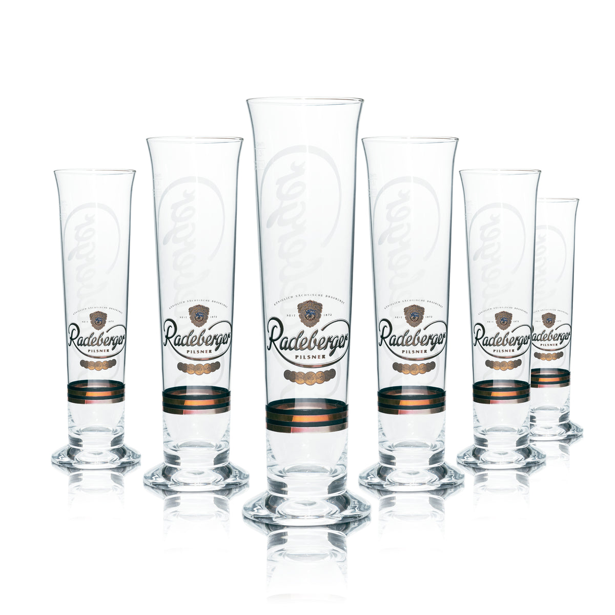 6x Radeberger beer glass 0.3l trophy tulip beer glasses Pils Gastro – View 9