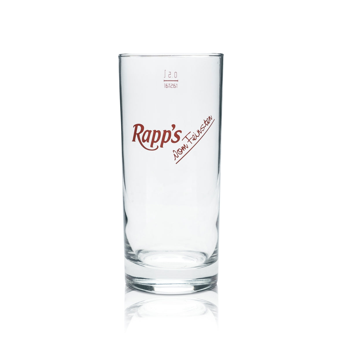 6x Rapps juice glass 0.5l cup glasses gastro spritzer water soft drink lemonade pub – View 2