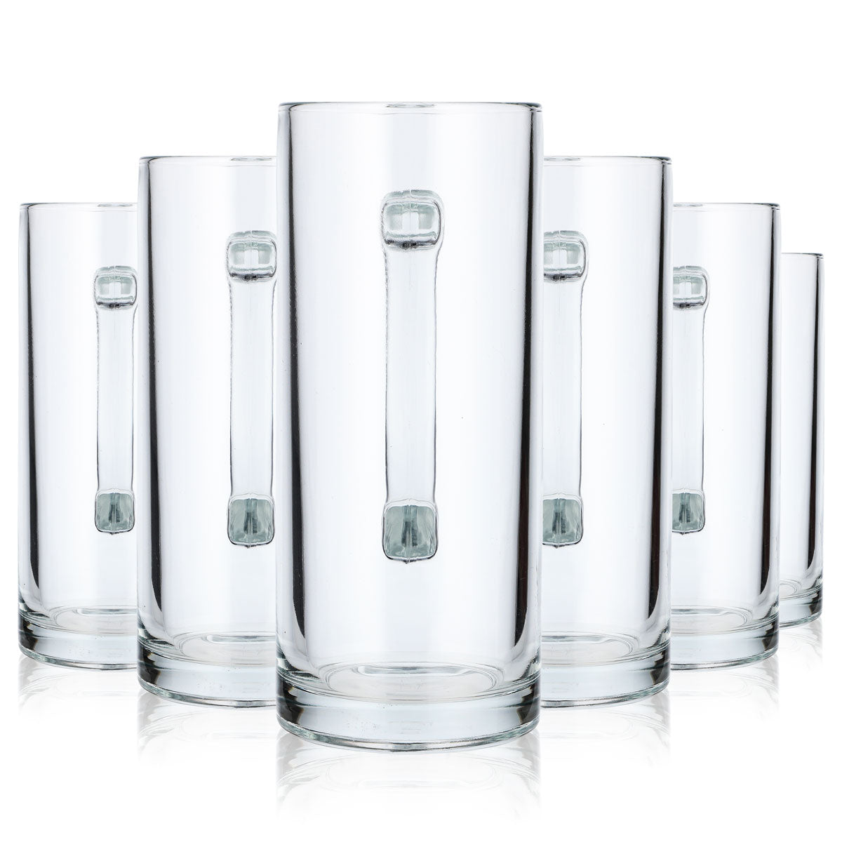 6 Rastal Beer Glasses, 0.4 L Mugs (Set of 6)