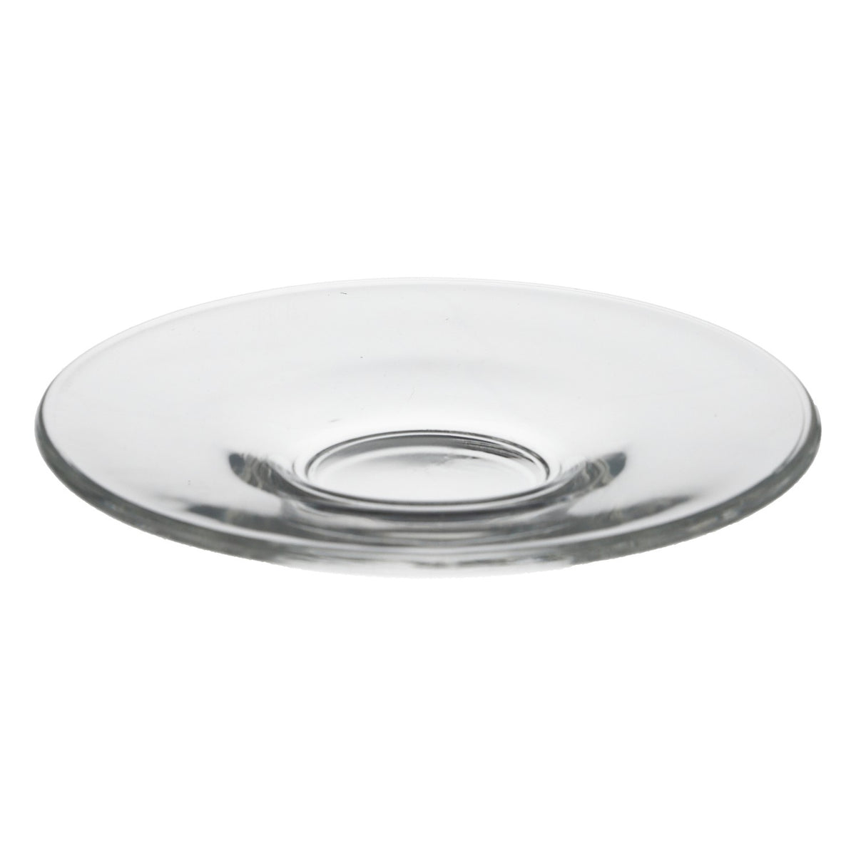 6x Rastal Glass Saucers for Espresso Cups Piattino transparent – View 3