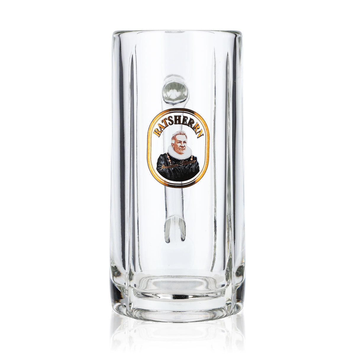 6x Ratsherrn beer beer glass beer mug glasses beer stein 0.3l old design – View 2