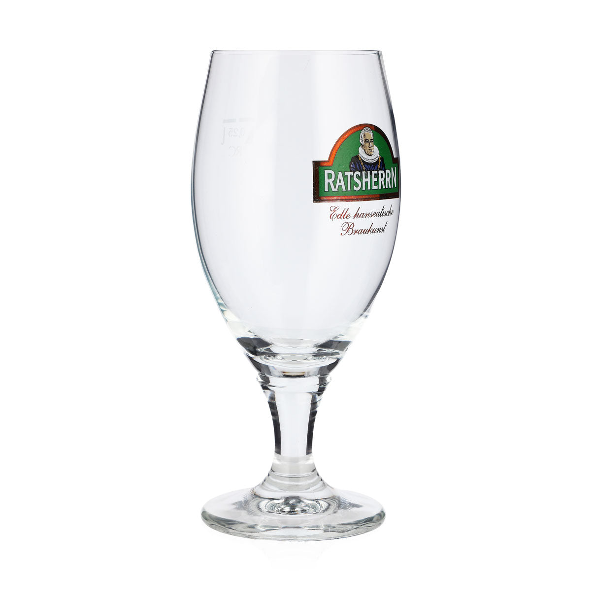 6x Ratsherrn Beer Glasses, 0.25 L, Tulip-Shaped, Deister Ritzenhoff Pint (Set of 6) – View 3