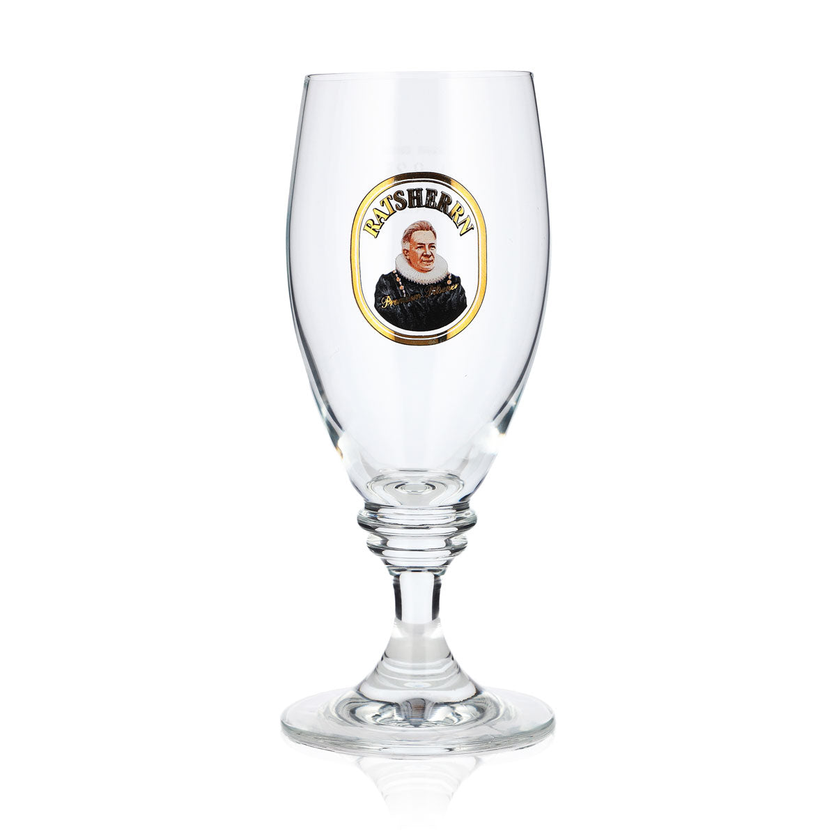 6x Ratsherrn Beer Glasses, 0.2 L, Tulip-Shaped, Deister Ritzenhoff Cristal (Set of 6) – View 2