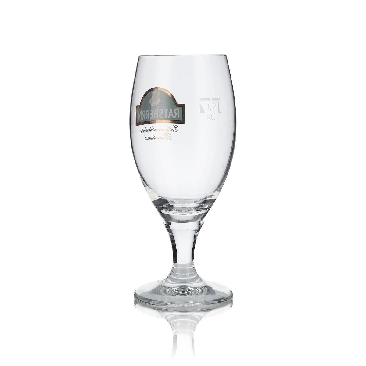6x Ratsherrn glass 0.2l tulip glasses Beer Deister Pokal RC Ritzenhoff – View 3