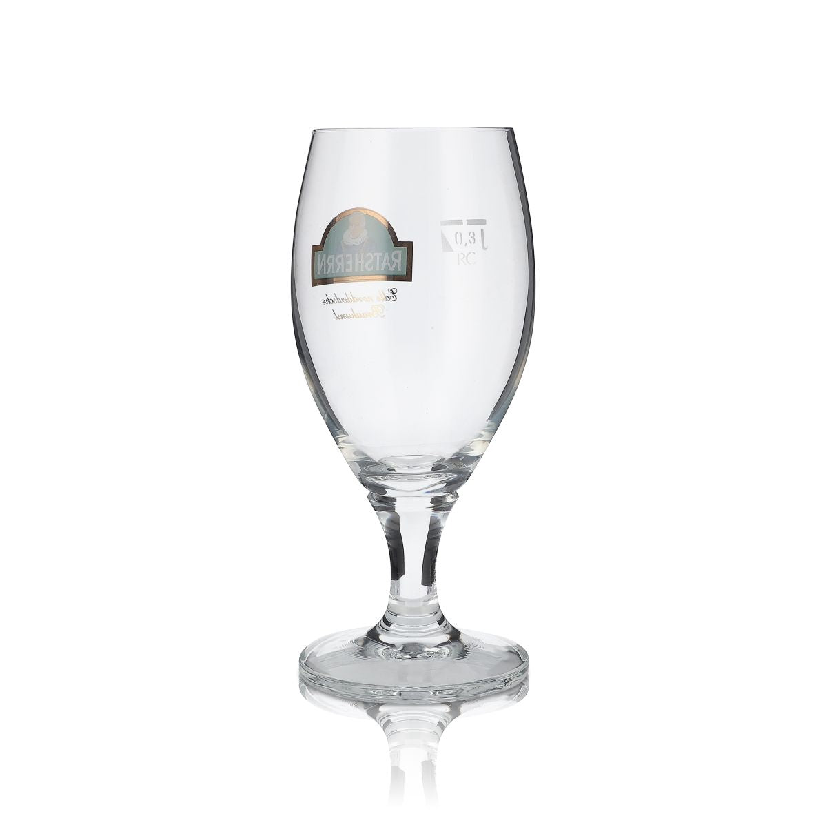 6x Ratsherrn Glass 0.3l Beer Glasses Deister Pokal RC Ritzenhoff Beer Brewery – View 3