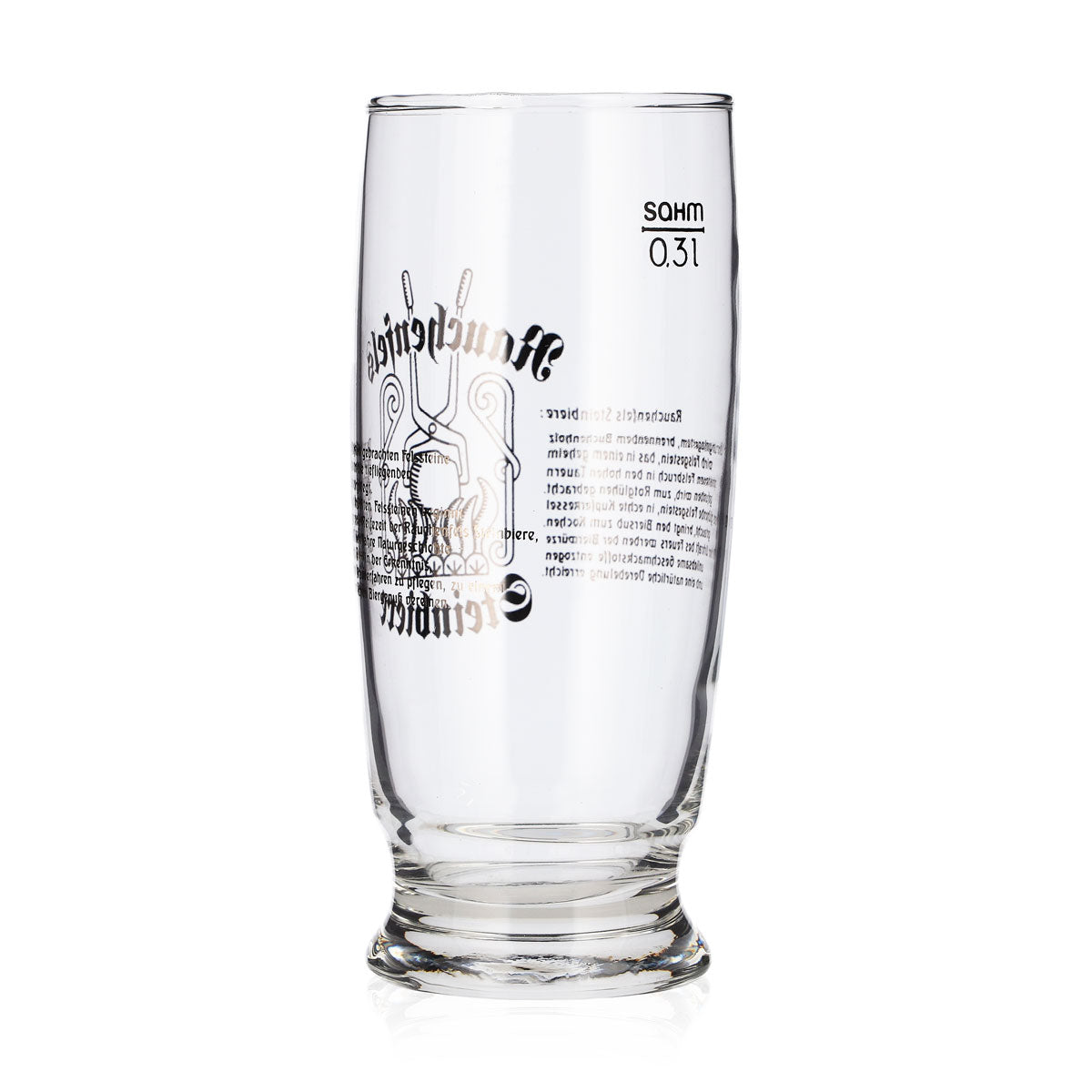 6 Rauchenfels Beer Glasses, 0.3 L, Sahm Main Beer Glasses, Willibecher – View 4