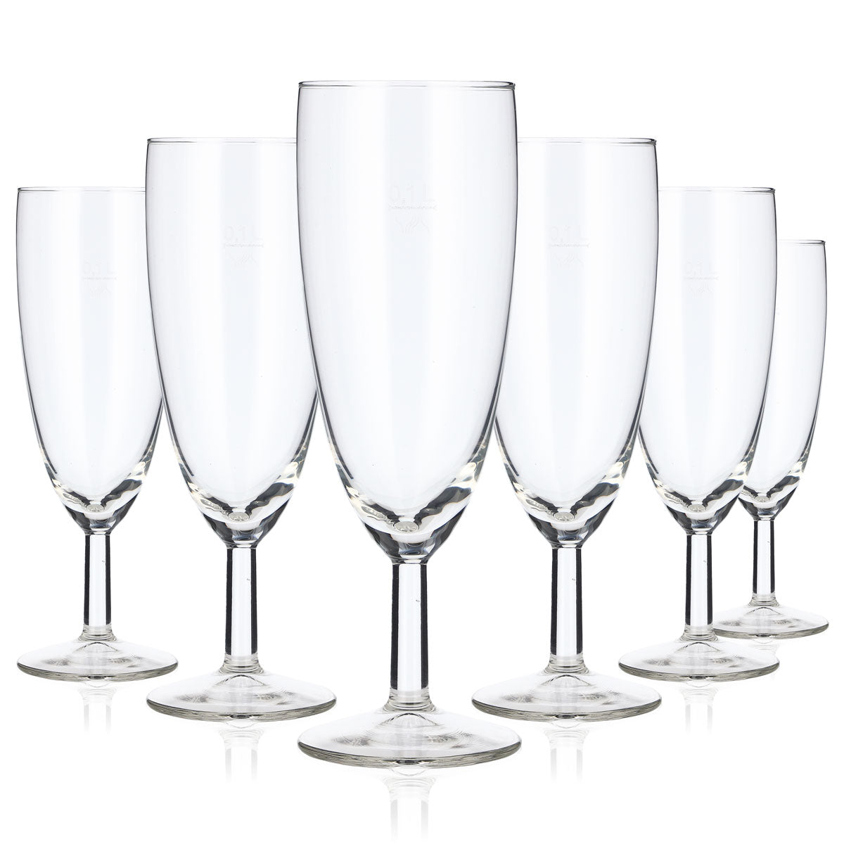 6x Ravenhead Sparkling Wine Glasses Flute Glasses Sparkling Wine Glasses Sparkling Wine Goblet Flute 0.1l – View 5