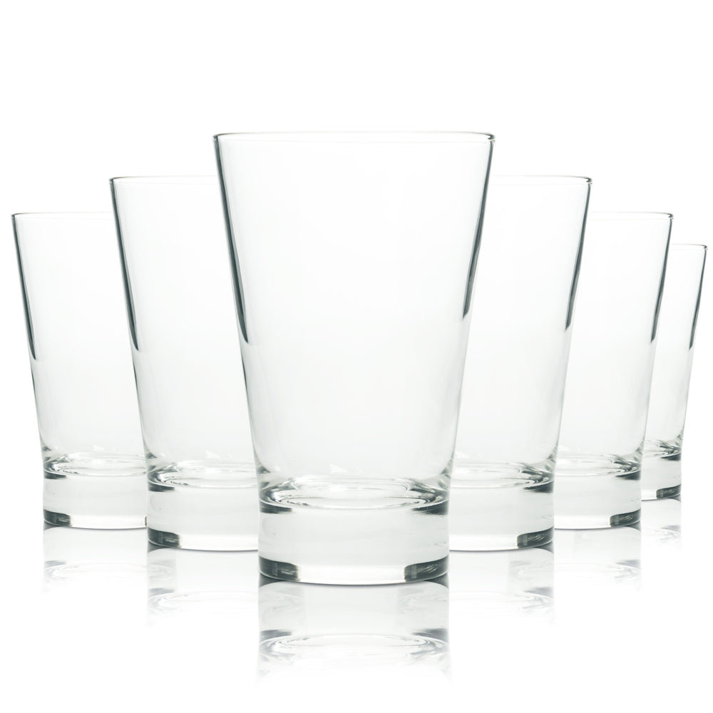 6x Rhodius Water Glass 0.2l Cup Mineral Soda Glasses Quelle Gourmet Soft Drink