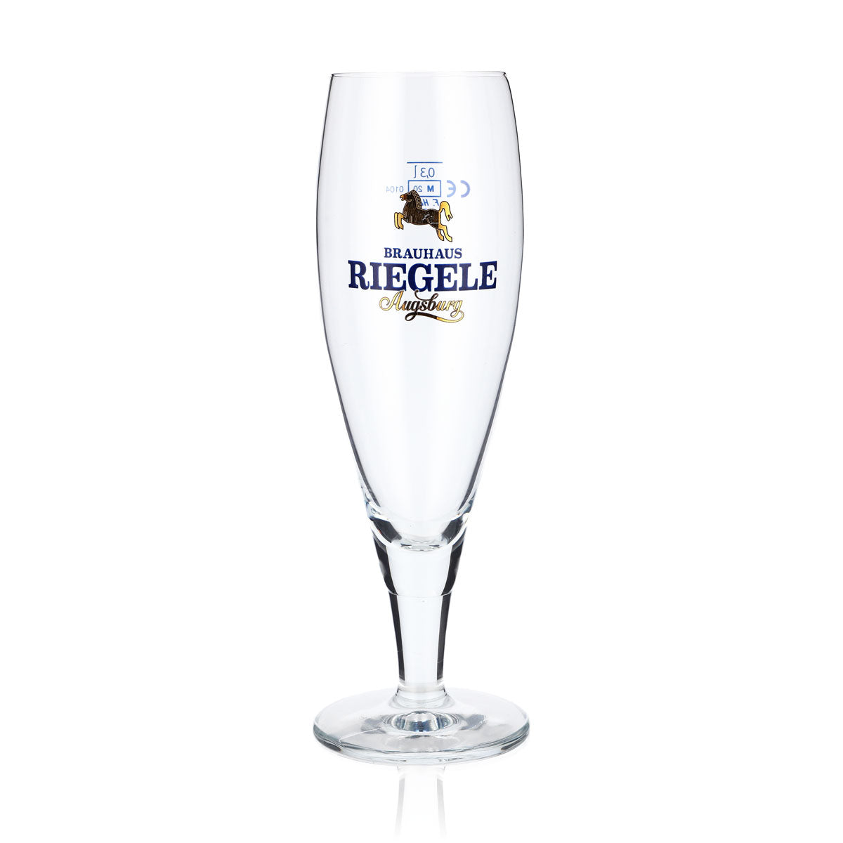 6x Riegele beer glasses, 0.3 l, goblet glasses, beer glasses, tulip glasses – View 2